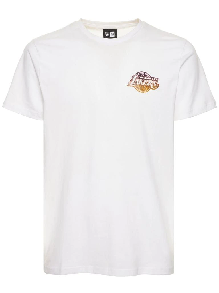 商品New Era|Nba Neon Pack La Lakers T-shirt,价格¥193,第1张图片