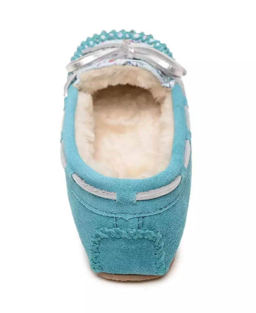 商品Minnetonka|Big Girls Cassie Moccasin Slippers,价格¥301,第3张图片详细描述