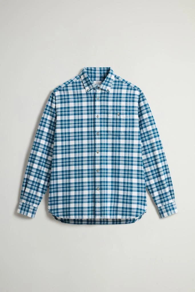 商品Woolrich|Traditional Flannel Check Shirt - Men - Red,价格¥1329,第5张图片详细描述