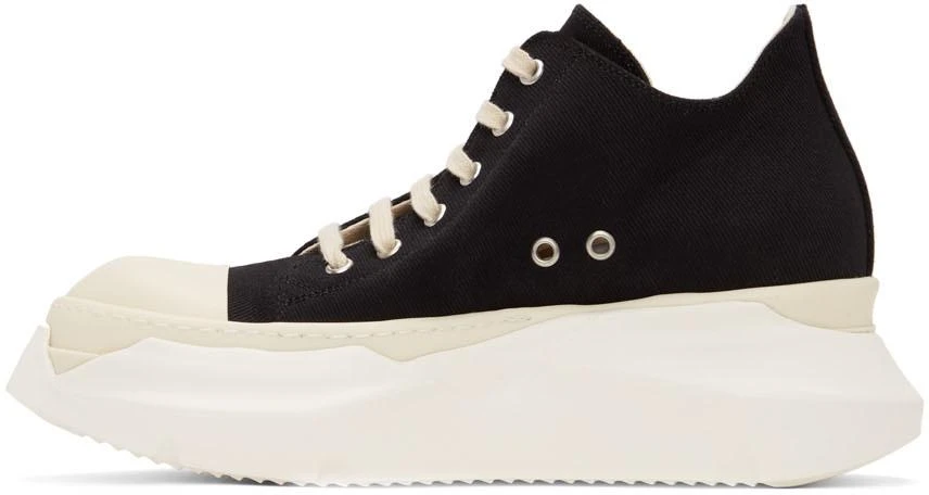 商品Rick Owens|Black Abstract Low Sneakers,价格¥3675,第3张图片详细描述