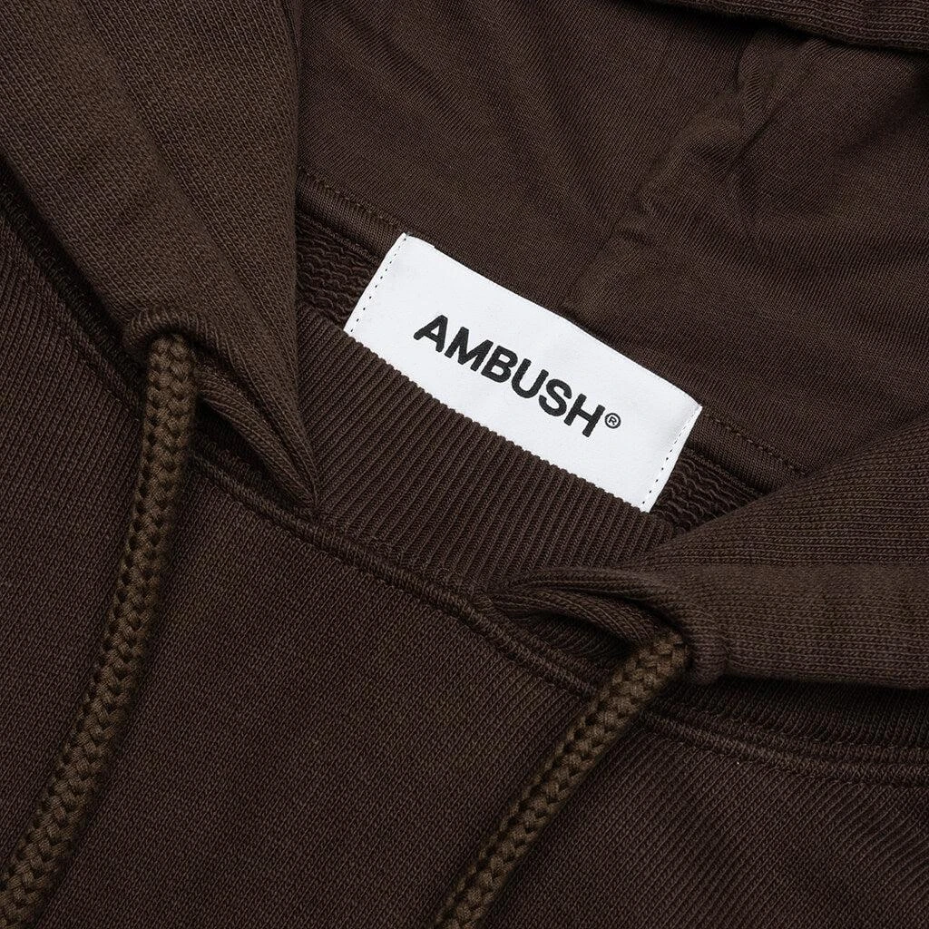 商品Ambush|Workshop Hoodie - Chocolate,价格¥4229,第3张图片详细描述