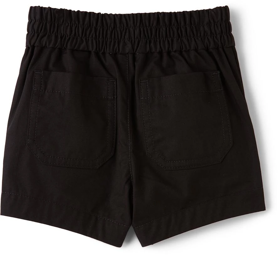 商品Burberry|Baby Black Logo Chino Shorts,价格¥457,第2张图片详细描述