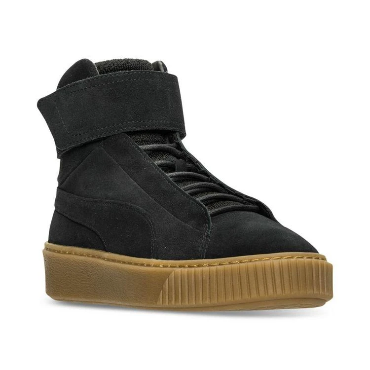 商品Puma|Women's Suede Platform Mid OW Casual Sneakers from Finish Line,价格¥519,第1张图片