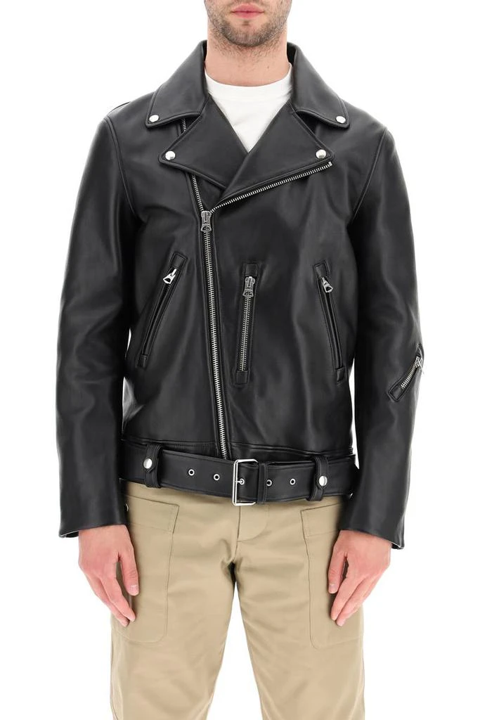 商品Acne Studios|Acne studios leather biker jacket,价格¥8963,第2张图片详细描述