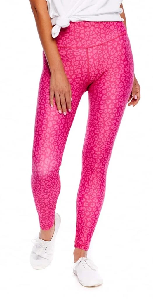 商品Mudpie|Ziggy Leopard Leggings in Pink,价格¥342,第1张图片