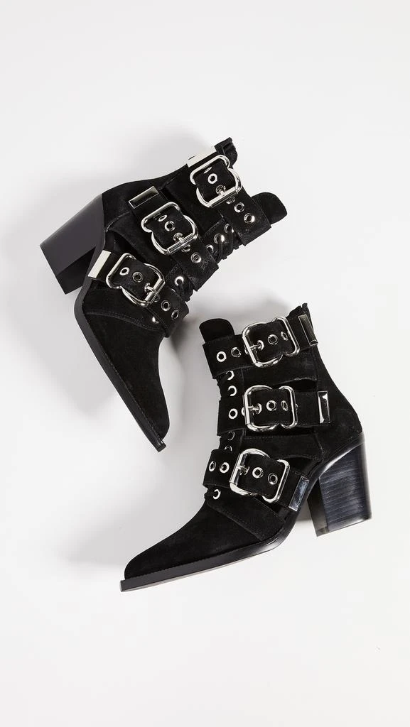 商品Jeffrey Campbell|Jeffrey Campbell Caceres Buckle Booties,价格¥395,第5张图片详细描述