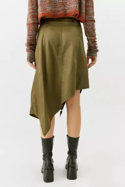 UO Callix Ruched Cargo Midi Skirt商品第3张图片规格展示