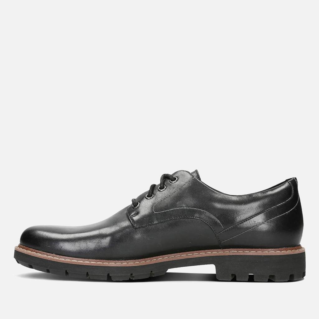 商品Clarks|Clarks Men's Batcombe Hall Leather Derby Shoes - Black,价格¥353,第4张图片详细描述