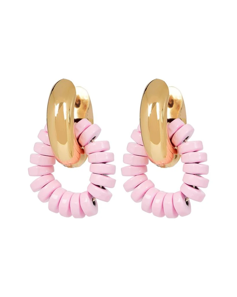 商品Eliou|Éliou Telly Beaded Huggie Hoop Earrings,价格¥1342,第1张图片