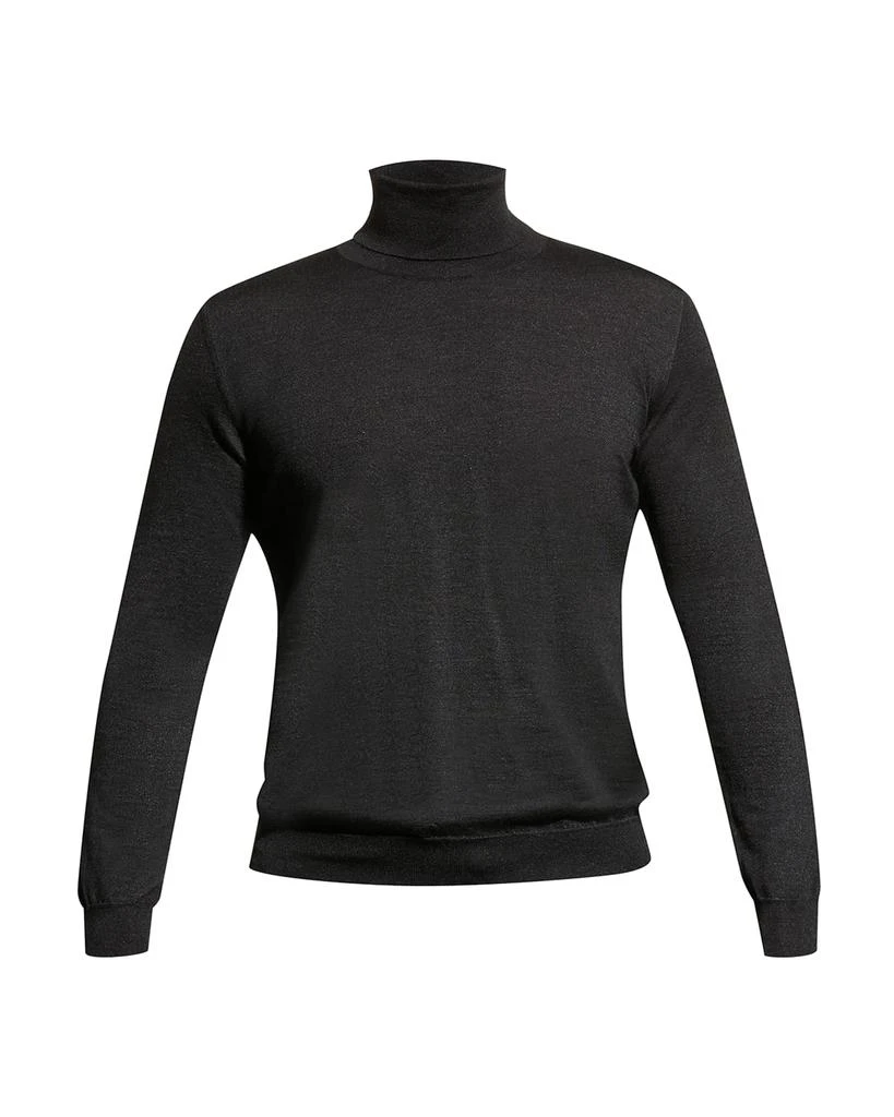 商品Kiton|Men's Cashmere-Silk Turtleneck Sweater,价格¥5932,第2张图片详细描述