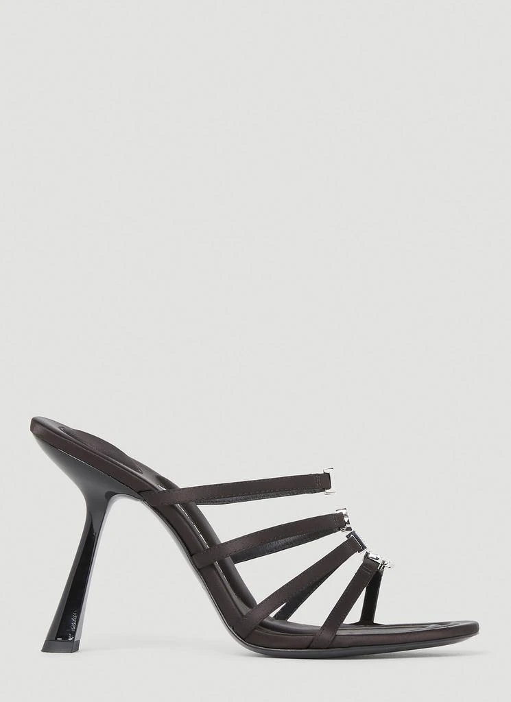 商品Alexander Wang|Nala Logo Heeled Sandals,价格¥2668,第1张图片