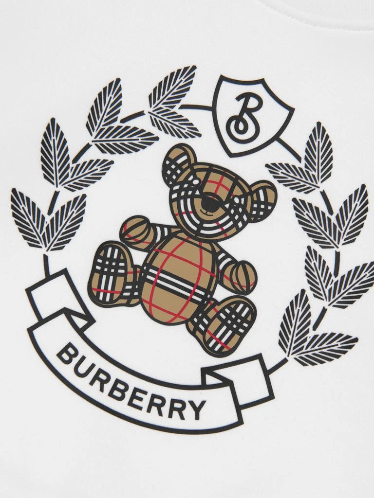 商品Burberry|Baby Boys Crest Bear Sweatshirt in White,价格¥2219,第3张图片详细描述