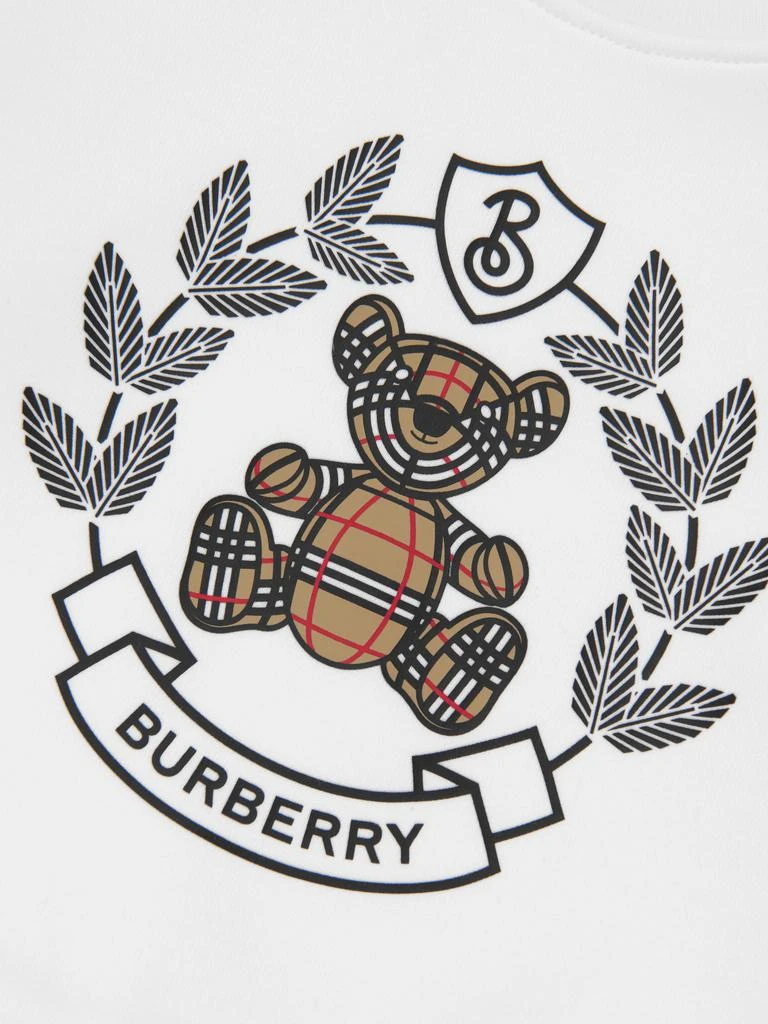 商品Burberry|Burberry Baby Boys Crest Bear Sweatshirt in White,价格¥1363,第3张图片详细描述