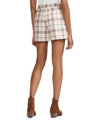 商品Maje|Izore Plaid 短裤,价格¥668,第2张图片详细描述