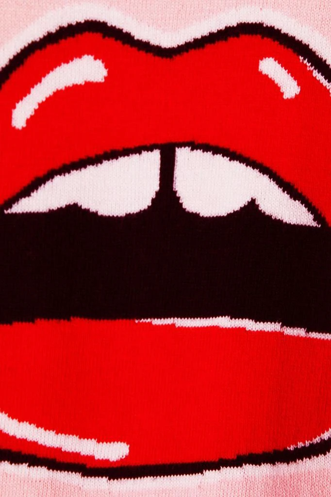 商品MARKUS LUPFER|Dani intarsia cotton and cashmere-blend sweater,价格¥550,第2张图片详细描述