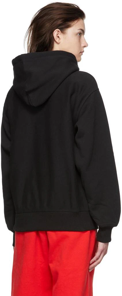 商品STUSSY|Black Cotton Hoodie,价格¥495,第3张图片详细描述