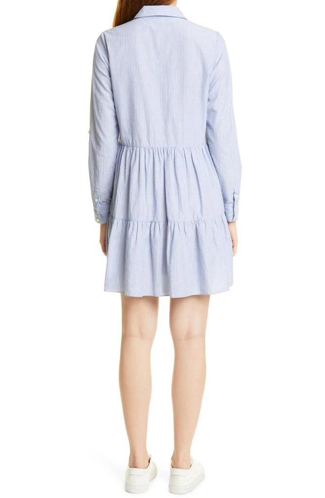商品VERONICA BEARD|Jemila Long Sleeve Cotton Shirtdress,价格¥1092,第2张图片详细描述
