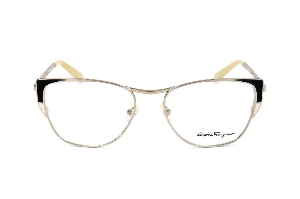 商品Salvatore Ferragamo|Salvatore Ferragamo Eyewear Round Frame Glasses,价格¥1132,第1张图片
