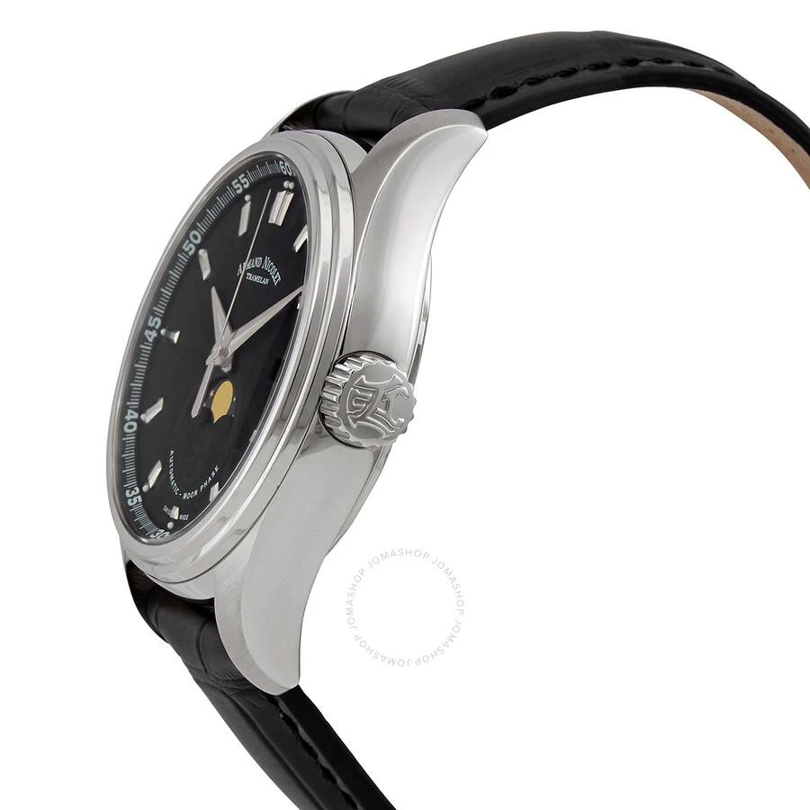 商品Armand Nicolet|MH2 Moonphase Automatic Black Dial Men's Watch A640L-NR-P840NR2,价格¥5875,第2张图片详细描述