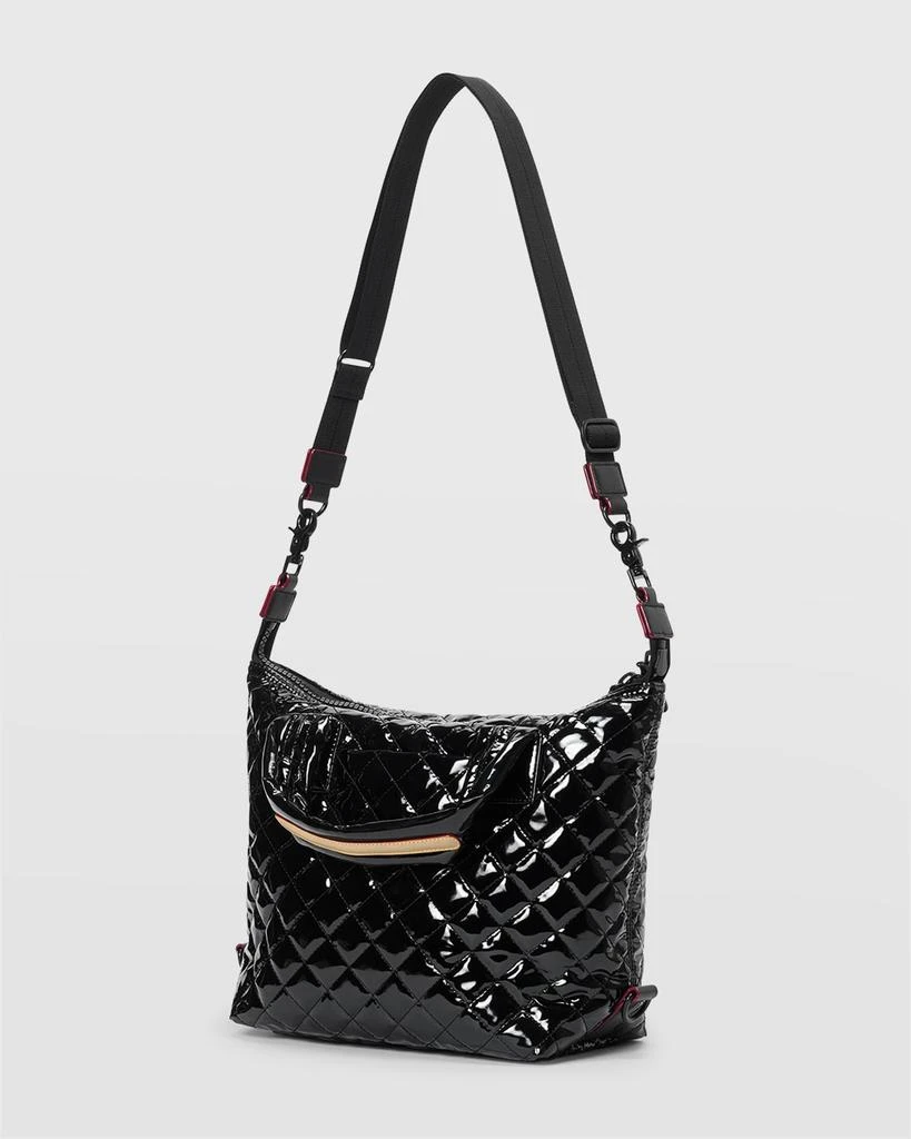商品MZ Wallace|Sutton Deluxe Small Patent Quilted Crossbody Bag,价格¥2054,第4张图片详细描述