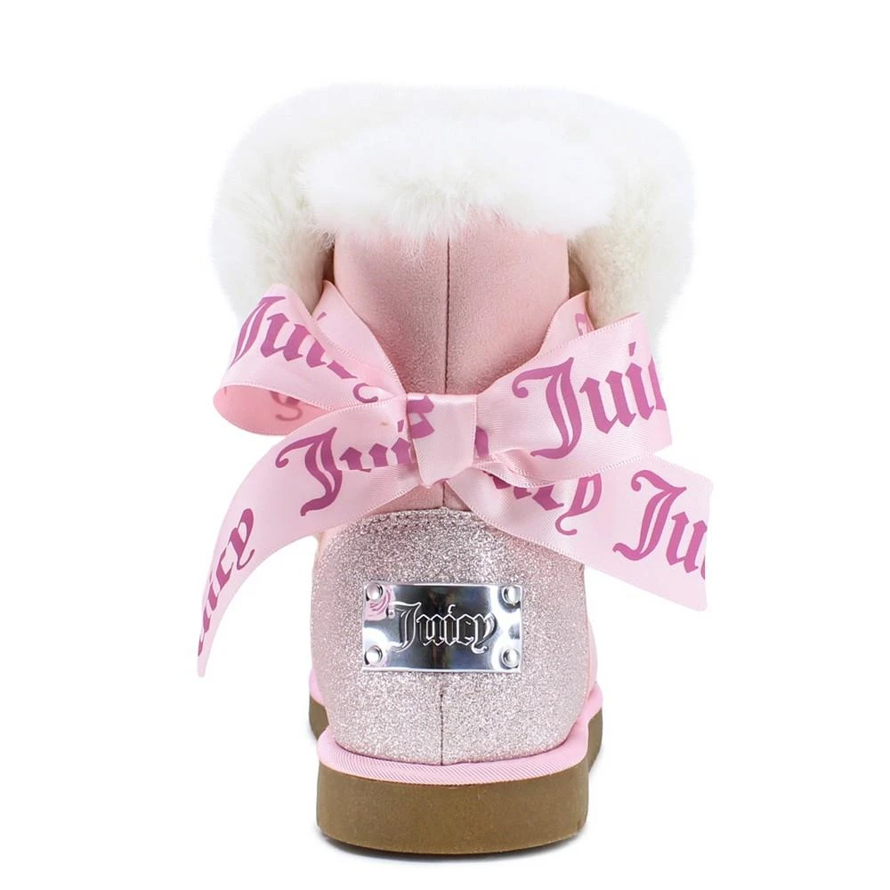 商品Juicy Couture|Little Girls Cozy Faux Fur Rhinestone Boots,价格¥316,第3张图片详细描述