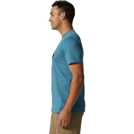 商品Mountain Hardwear|MHW Logo Short-Sleeve T-Shirt - Men's,价格¥177,第4张图片详细描述