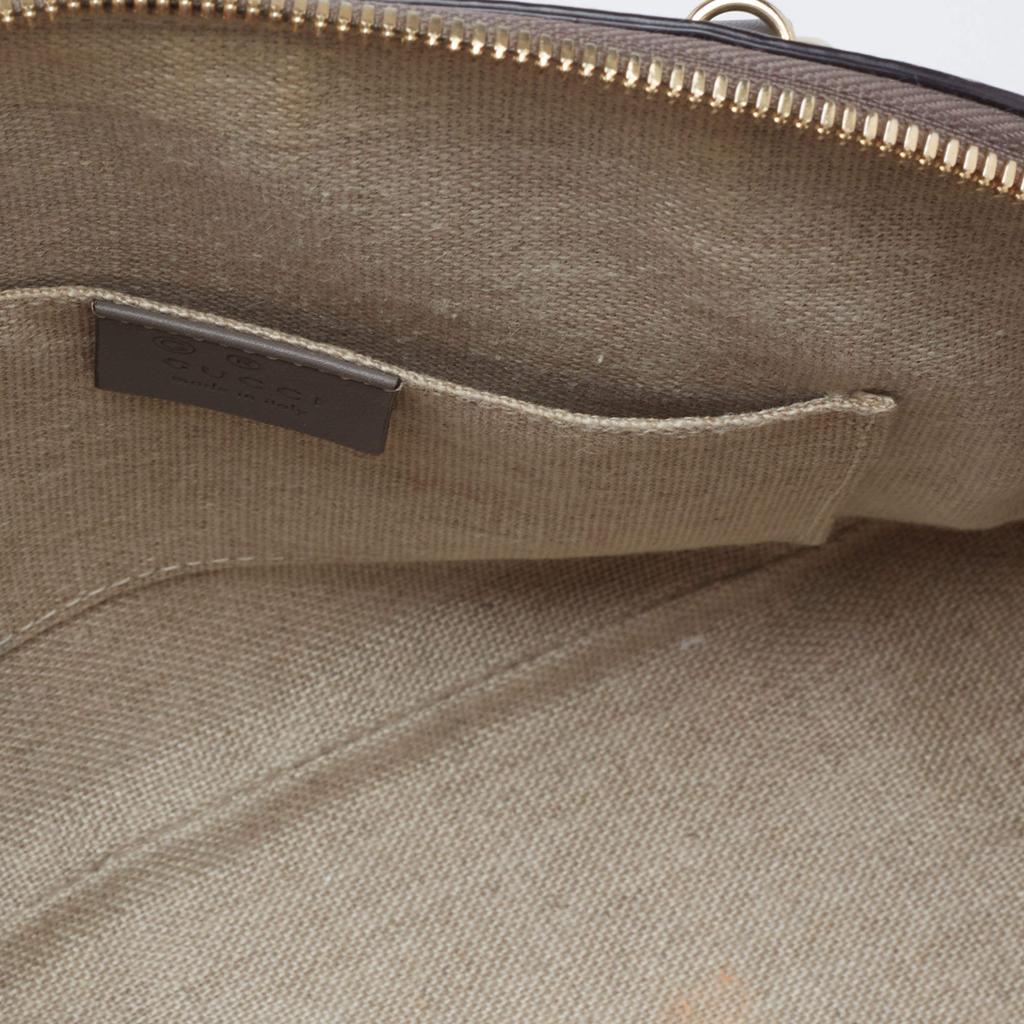 Gucci Grey Microguccissima Leather Mini Dome Satchel商品第7张图片规格展示