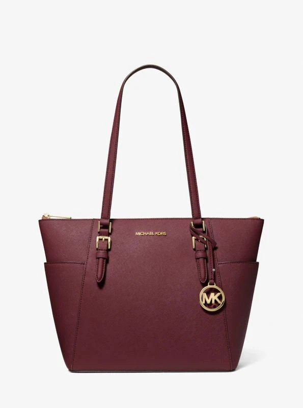 商品Michael Kors|MK Saffiano真皮夏洛特手提袋 托特包,价格¥679,第1张图片