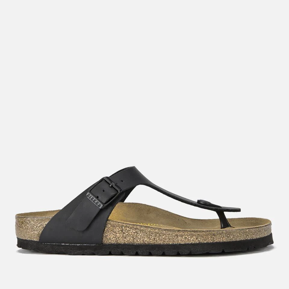 商品Birkenstock|BIRKENSTOCK WOMEN'S GIZEH TOE-POST SANDALS - BLACK,价格¥686,第1张图片