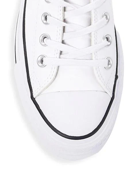 商品Converse|Chuck Taylor All Star Leather Platform Low-Top Sneakers,价格¥528,第4张图片详细描述