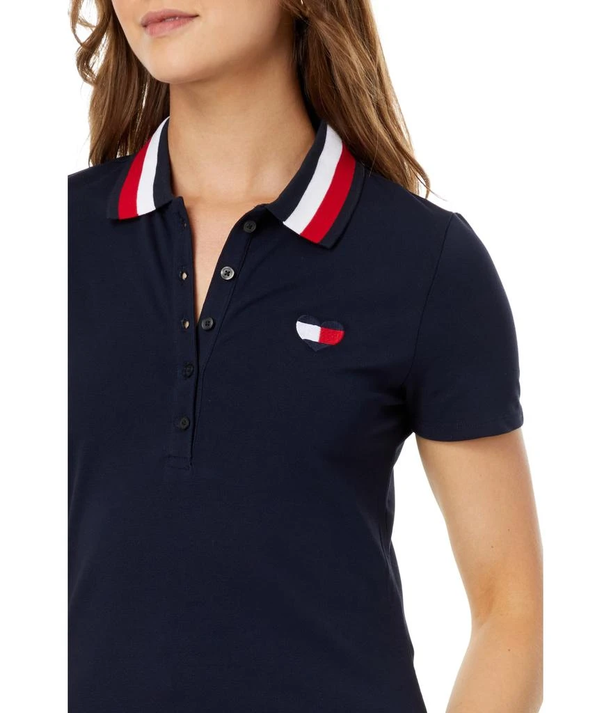 商品Tommy Hilfiger|Global Heart Polo,价格¥446,第3张图片详细描述