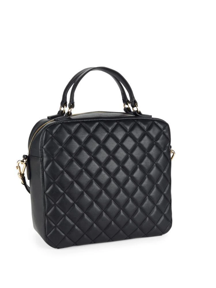 商品Moschino|Quilted Satchel,价格¥1494,第4张图片详细描述