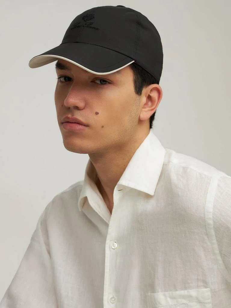 商品Loro Piana|Logo Embroidery Wind Storm System B Cap,价格¥3374,第1张图片详细描述