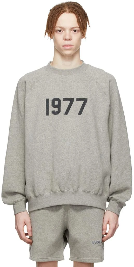 商品Essentials|灰色1977卫衣,价格¥659,第1张图片