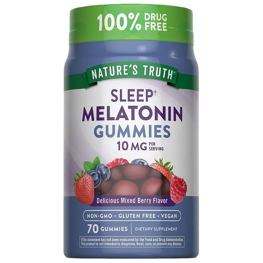 商品Nature's Truth|Sleep Melatonin Gummies Mixed Berry,价格¥112,第1张图片