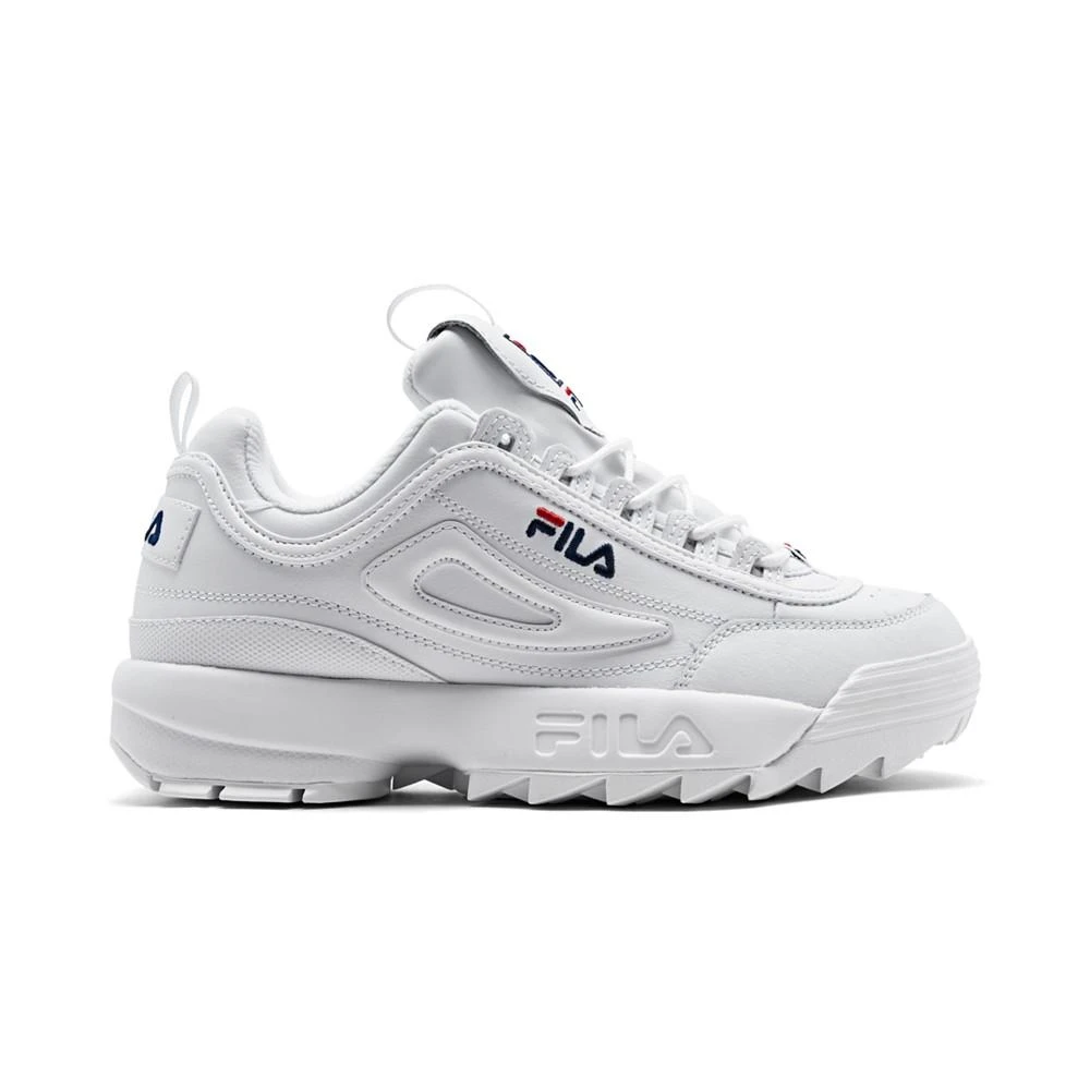 商品Fila|Women's Disruptor II Premium Casual Athletic Sneakers from Finish Line,价格¥376,第2张图片详细描述