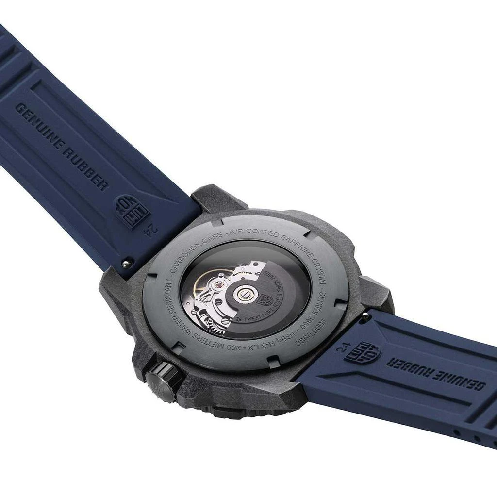 商品Luminox|Luminox Men's Automatic Watch - Master Carbon Seal Blue Dial Rubber Strap Dive | 3863,价格¥6466,第3张图片详细描述