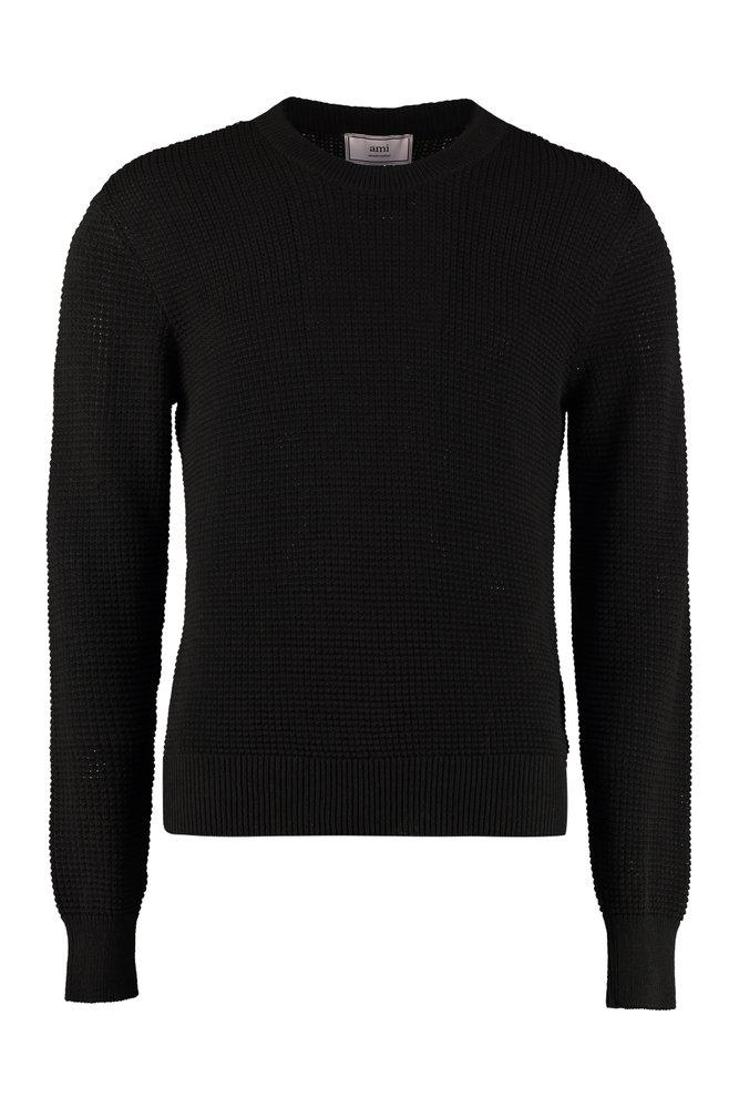 AMI Crewneck Knit Sweater商品第1张图片规格展示