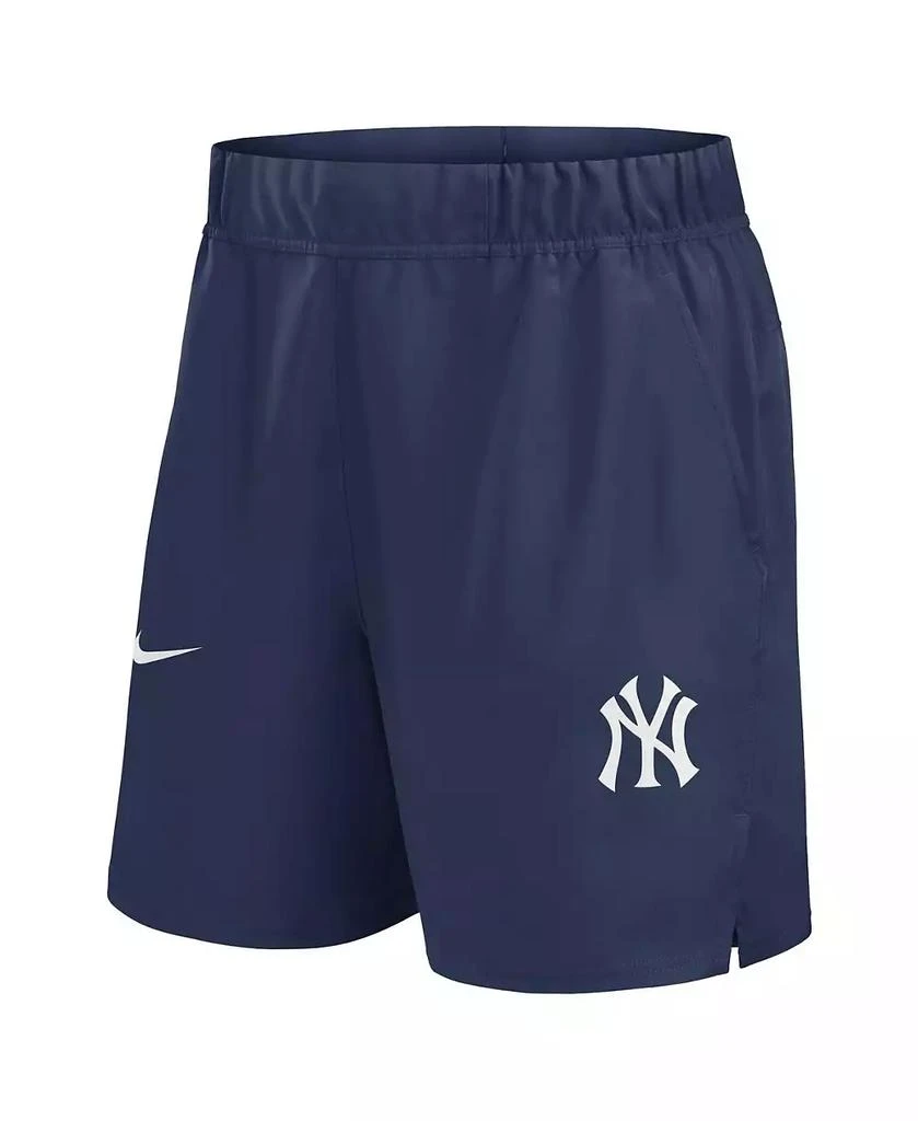 商品NIKE|Men's Navy New York Yankees Woven Victory Performance Shorts,价格¥418,第3张图片详细描述