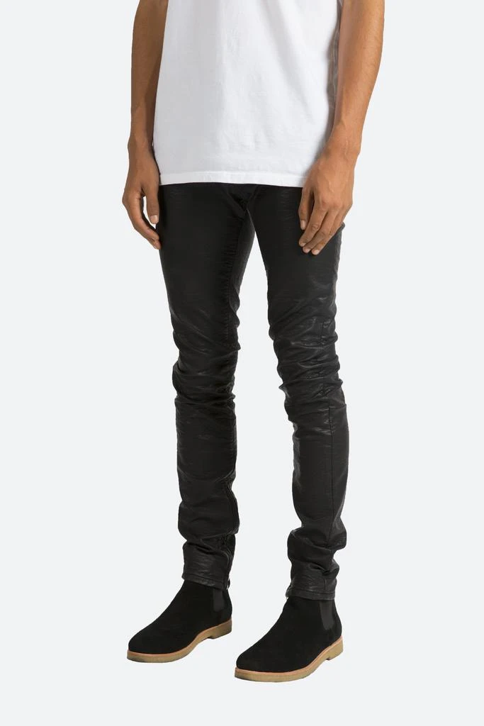 商品MNML|M134 Leather Pants - Black,价格¥309,第2张图片详细描述