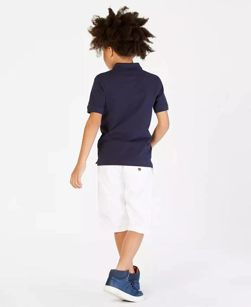 商品Tommy Hilfiger|Toddler and Little Boys Logo Graphic Colorblocked Polo,价格¥152,第4张图片详细描述