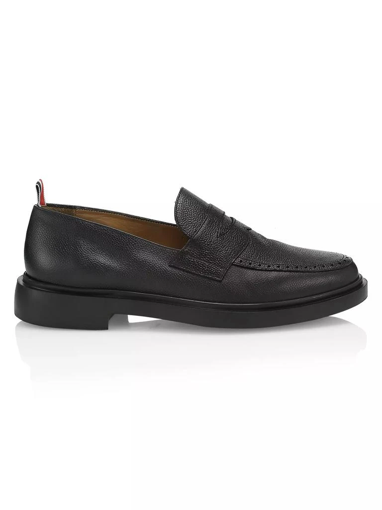 商品Thom Browne|Leather Penny Loafers,价格¥3463,第1张图片