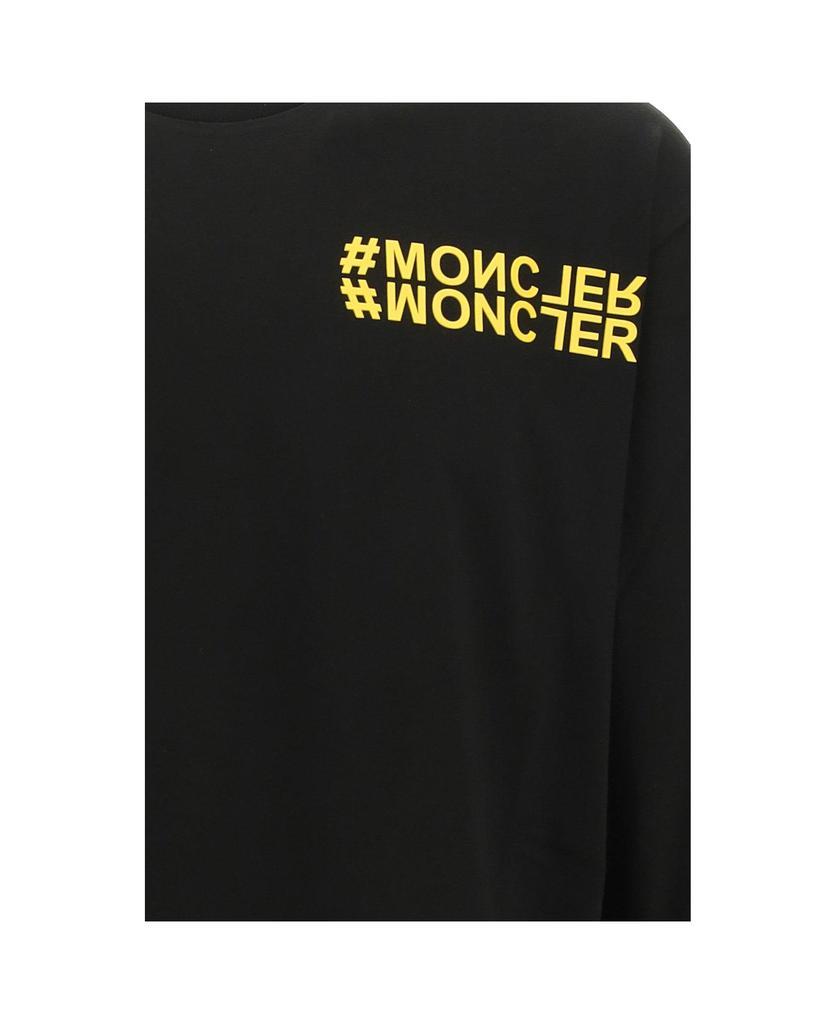 商品Moncler|Logo Printed Long-sleeve T-shirt,价格¥1855,第5张图片详细描述