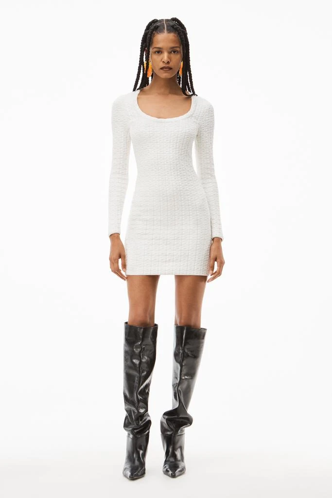 商品Alexander Wang|MINI DRESS IN CHENILLE JACQUARD,价格¥1807,第2张图片详细描述