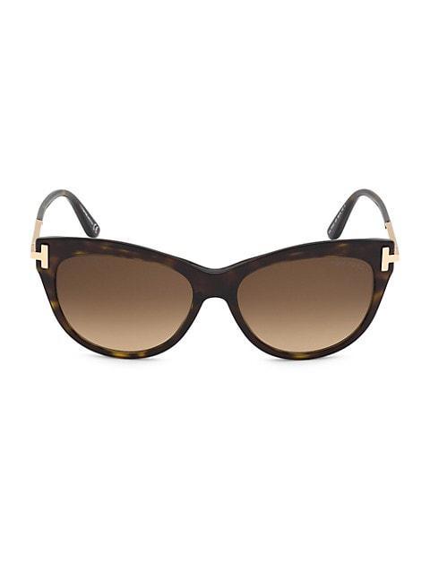商品Tom Ford|Kira 56MM Cat Eye Sunglasses,价格¥3215,第1张图片