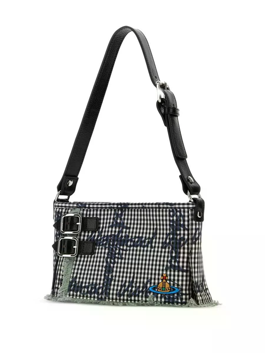 商品【商品预售7天】 Vivienne Westwood|Vivienne Westwood 女士单肩包 46020009WW011TO302-6 黑色,价格¥4813,第2张图片详细描述