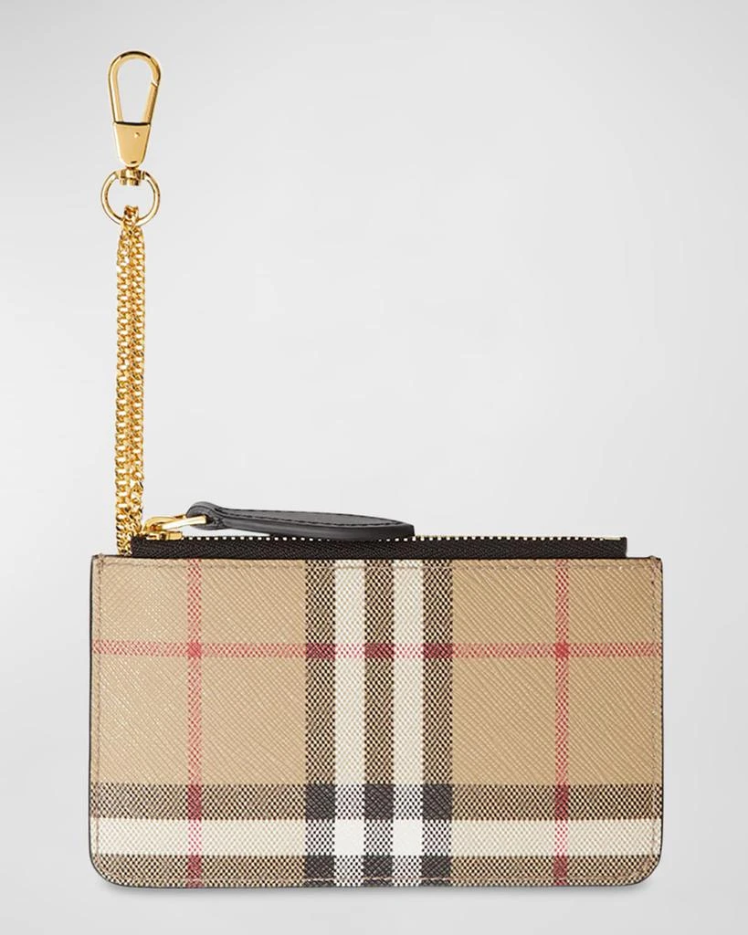 商品Burberry|Kelbrook Vintage Check Coin Case,价格¥1160,第2张图片详细描述