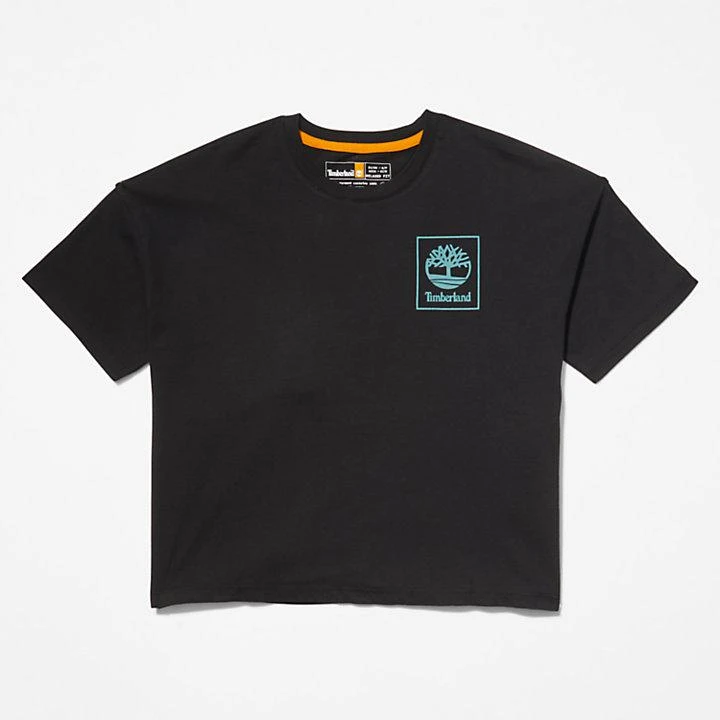 Back Graphic Logo T-Shirt for Women in Black 商品