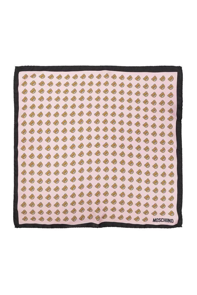 商品Moschino|Moschino Logo Printed Pocket Square,价格¥275,第1张图片