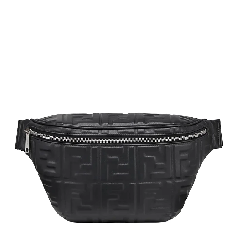 商品[国内直发] Fendi|FENDI 男士黑色腰包 7VA434-A72V-F0GXN,价格¥7990,第1张图片